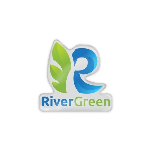 Doming Sticker White, Flexible